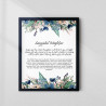 Buy Premium Sayyidul Istighfar Floral Wall Art Frame | AiyaanBD