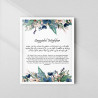 Buy Premium Sayyidul Istighfar Floral Wall Art Frame | AiyaanBD