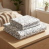 Buy Premium Minimalist Trailing Vine Cotton Bedsheet Set | AiyaanBD