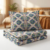 Buy Premium Lattice Floral Cotton Bedsheet Set | AiyaanBD