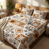 Buy Premium Soft Ethnic Print Cotton Bedsheet Set | AiyaanBD