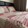 Buy Premium Geometric Pattern Percale Soft Cotton Bedsheet Set | AiyaanBD