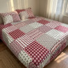Buy Premium Geometric Pattern Percale Soft Cotton Bedsheet Set | AiyaanBD