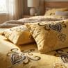 Buy Premium Imperial Damask Crest Satin Cotton Bedsheet Set | AiyaanBD