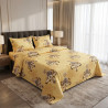 Buy Premium Imperial Damask Crest Satin Cotton Bedsheet Set | AiyaanBD