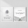 Quran Quotes “Indeed I Am Near” & “Call Upon Me” | Multiple Frame Options | Aiyaan BD