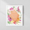 Islamic Floral Wall Art | Du’a for Difficulty | Aiyaan BD