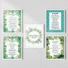 5-Piece Quranic Verse Wall Art Set | Aiyaan BD