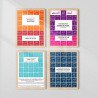 99 Names of Allah Wall Art | 4 Piece Set | Aiyaan BD
