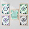 Islamic Frame - "Ayatul Kursi" | Arabic Calligraphy | Aiyaan