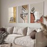 3 Piece Islamic Wall Art | SubhanAllah, Alhamdulillah, Allahu Akbar Calligraphy Frames