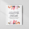 Dua for Couple Frame – Islamic Wedding & Anniversary Blessing Wall Art