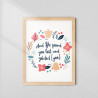 Surah Ad-Duha Guidance Wall Art | Modern Islamic Decor | Aiyaan