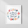 Surah Ad-Duha Guidance Wall Art | Modern Islamic Decor | Aiyaan