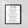 Islamic Home Dua Set | Entering & Leaving Home Frames | Glass Fiber Frame